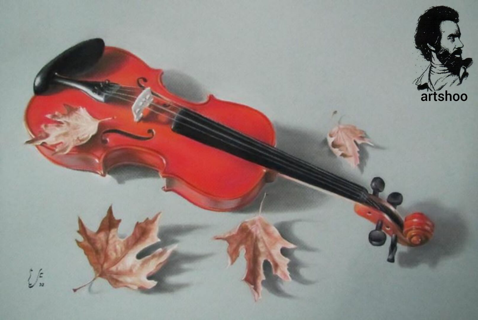 آموزش نقاشی رنگ روغن